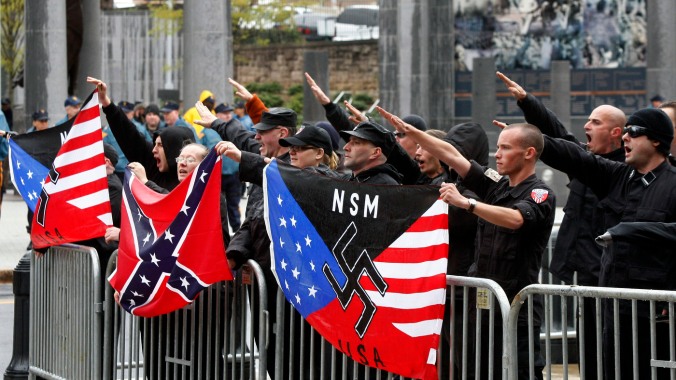 Neo Nazi Rally